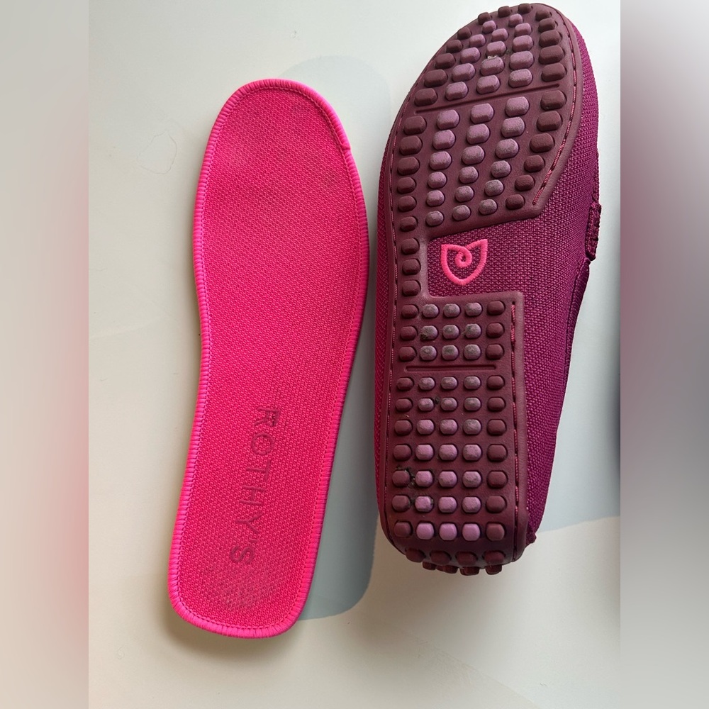 Women's Rothy's Driver, Raspberry Color, Size 9.5 - Excellent Condition - Picture 6 of 8